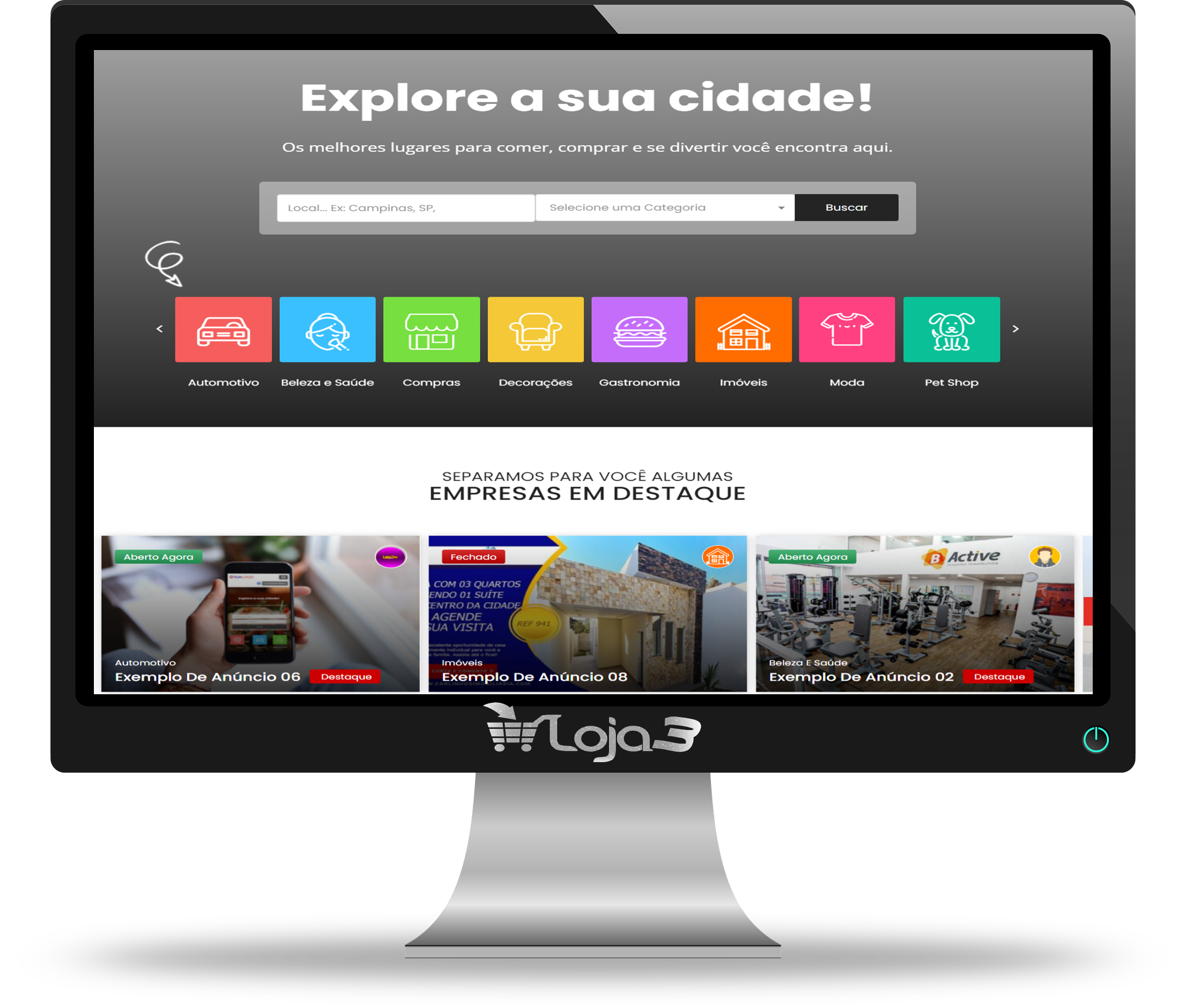 Guia Comercial e Classificados WordPress Moderno Atualizado 2024